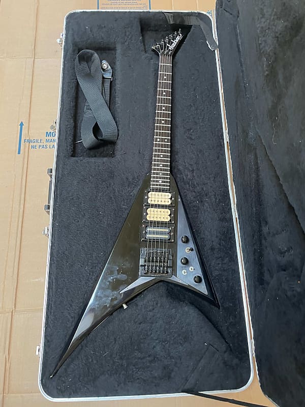 Jackson USA Black 1983 Randy Rhoads Serial #RR0056