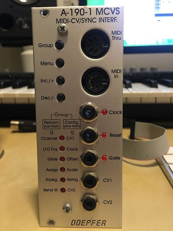 Doepfer A-190-1 MIDI-to-CV/Gate/Sync Interface image 1