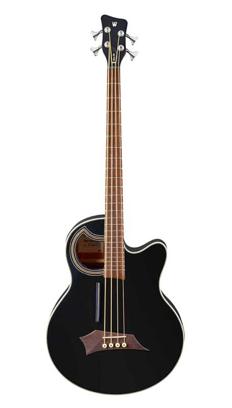 Warwick RockBass Alien Standard, 4-String - Solid Black Satin | Reverb