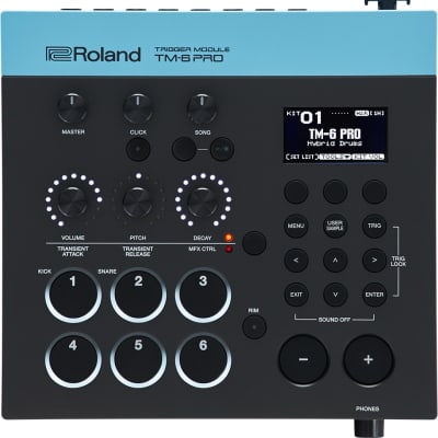 Roland TM-6PRO, The Professional Way to Trigger Sounds and Complement Your Acoustic Drums Onstage