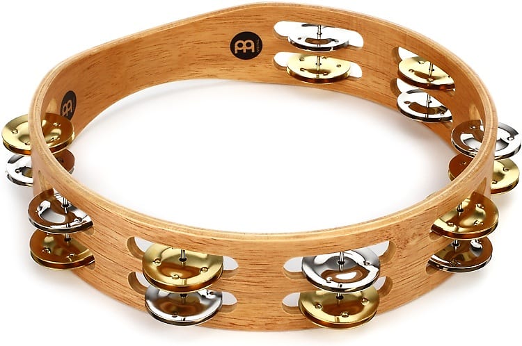 Meinl Percussion Recording-Combo Wood Tambourine - Double Row image 1