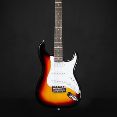 Aria Pro II STG Mini Electric Guitar-Black for sale