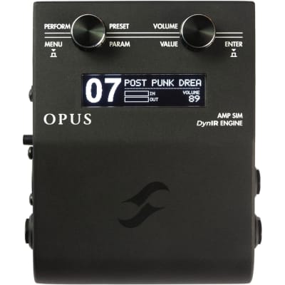 Reverb.com listing, price, conditions, and images for two-notes-opus-amp-simulator-and-dynir-engine-pedal