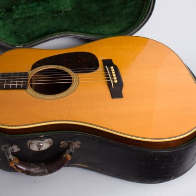 C. F. Martin  D-28 Flat Top Acoustic Guitar (1942), ser. #80097, original black hard shell case. image 13