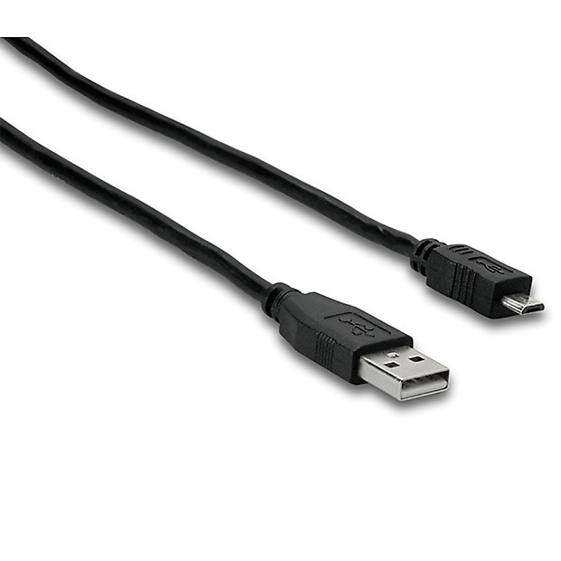 Hosa USB-206AC High Speed USB Type A to Micro-B Cable - 6' image 1