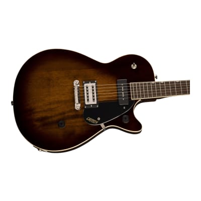 Gretsch G2215-P90 Streamliner Junior Jet Club 6-String Electric Guitar with Laurel Fingerboard and Three-Way Pickup Switching (Right-Handed, Havana Burst) image 3