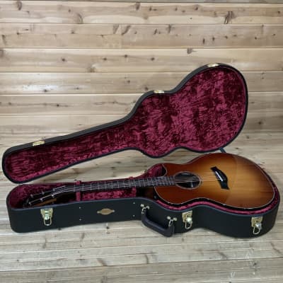 Taylor Custom GA (Cedar/Rosewood) Acoustic Electric Guitar - Mahogany Burst image 7