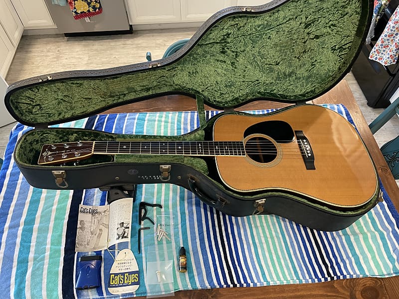 Tokai Cats Eyes CE-1000 1977 Natural | Reverb