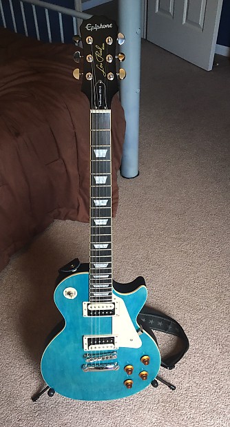 Epiphone les paul traditional pro ii ocean clearance blue