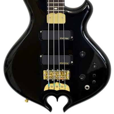 Alembic Darling Bass Shortscale Black Blue LED image 2
