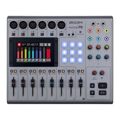 Zoom PodTrak P8 Multitrack Recording Mixer
