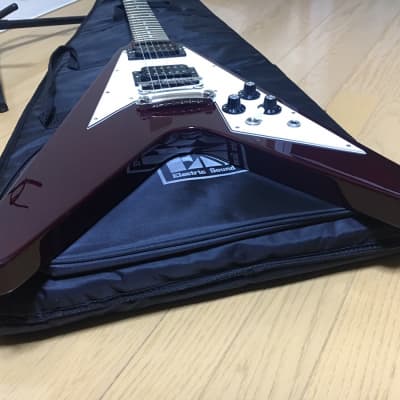 ギフ_包装】 【flying V/フライングv】EDWARDS E-FV-100D/CH エレキ