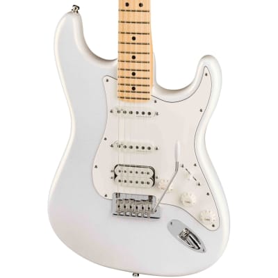 Fender Juanes Stratocaster Electric Guitar - Luna White, Maple Fingerboard image 1