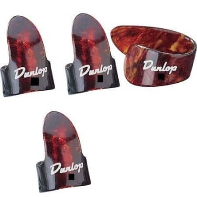 Dunlop Picks Shell Finger and Thumbpick Players Pack - 4 Pack - Large image 3