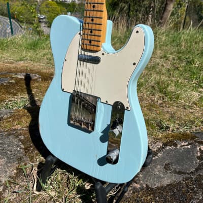 Fender Telecaster  1973 daphne blue image 3