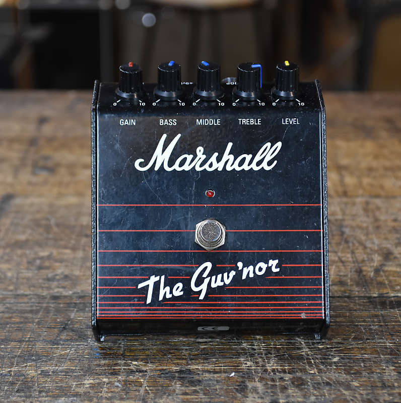 Marshall The Guv'nor Overdrive Effects Pedal Black | Guitar