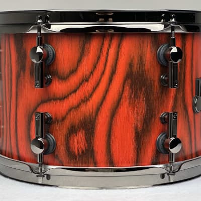 Sonor 22/10/12/15" SQ2 Medium Beech Drum Set - Fiery Red w/ Black Chrome Hardware image 18