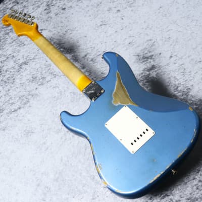 Fender Custom Shop 59 Stratocaster Heavy Relic 2019 ~Aged Lake Pracid Blue~ Aged Lake Pracid Blue image 13
