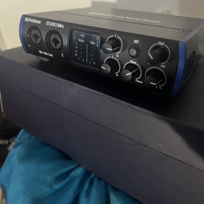 PreSonus Studio 24c 2x2 USB Type-C Audio/MIDI Interface - Micro Center