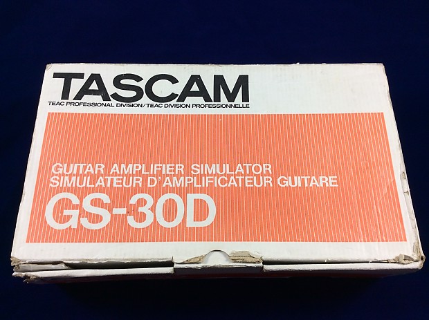 TASCAM GS-30D 世界初の？ギターアンプシミュレーター　中古動作品 Tascam GS-30D Guitar Amplifire Simulator free shipping | eBay