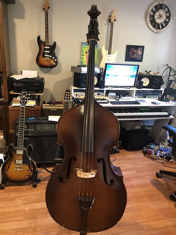 Upright Bass Kay H10 1953 1/4 size Reverb