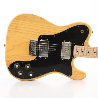 1974 Fender Telecaster Deluxe Natural Electric Guitar w/ Case #45104 image 1