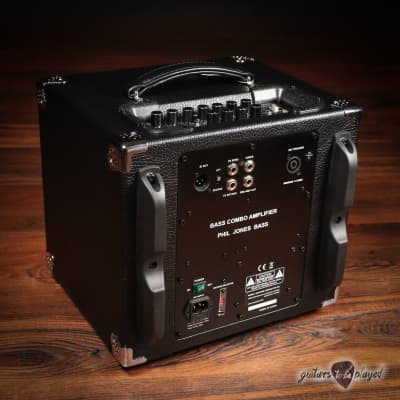 Phil Jones Bass BG-400 Suitcase Compact 4x5” 300W Combo Amp w/ Cover - Black image 4