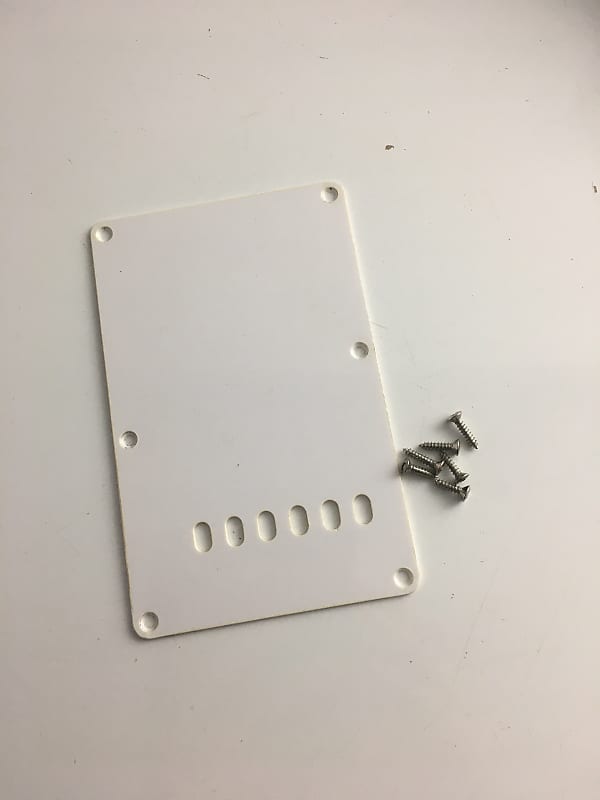 Custom Graphical Tremolo Cover Back Plate to Fit Fender Strat 