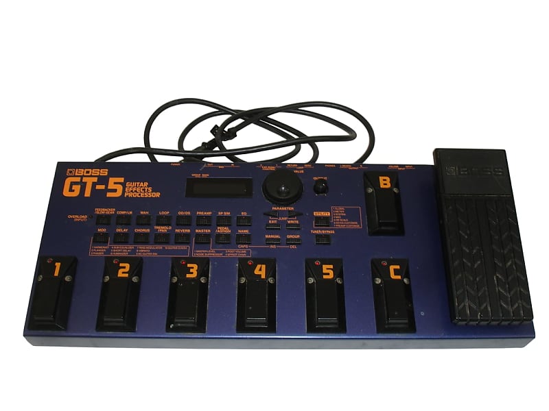 BOSS GT-5 ギター用エフェクト Boss GT-5 Multi-Effect Unit | Reverb