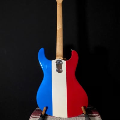 Mosrite “The Ventures" (1965) ~ ”Salesman Sample”~ Red White & Blue image 6