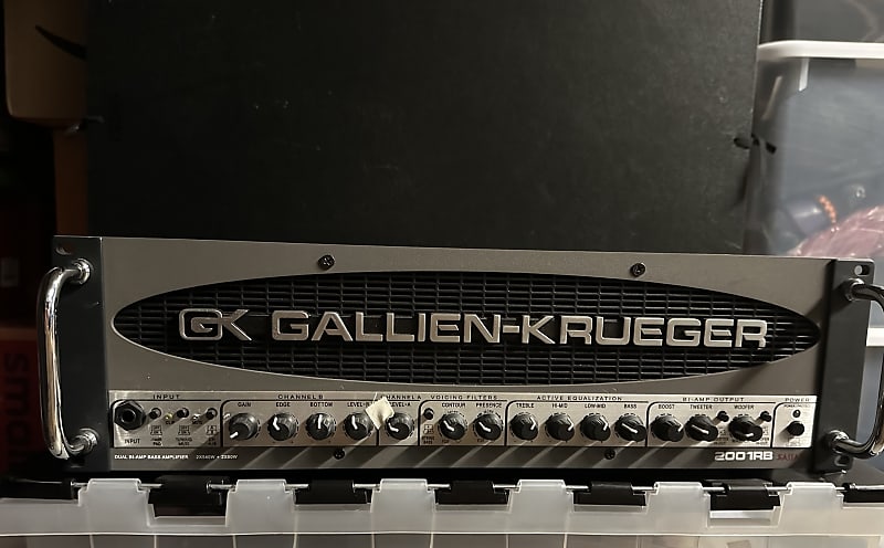 Gallien Krueger RB II W Biamp Bass Head