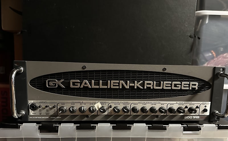 Gallien-Krueger 1001RB-II 700/50W Biamp Bass Head | Reverb