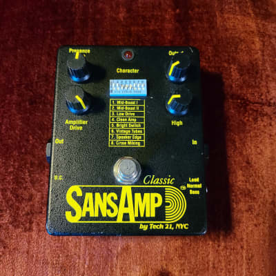 Tech 21 SansAmp Classic 20th Anniversary Relic Style Classic