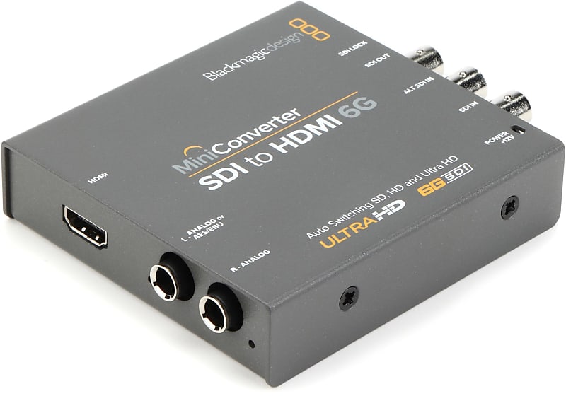 Blackmagic Design Mini Converter 6G-SDI To HDMI (CONVMBSH4K6Gd1