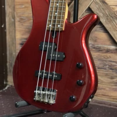 Yamaha RBX170 4-String Bass Guitar Metallic Red image 3