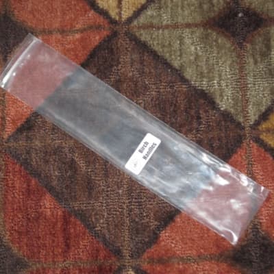 one pair new old stock A+ Mike Balter MB5B (5B) Medium Hard Keyboard Mallets - 1" diameter Oval Dark Green Rubber HEADS and Natural Birch HANDLES (for Marimba, Xylophone) mid to late 1990s (+ packaging) Unwound Series image 24