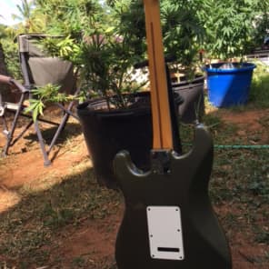 Fender Stratocaster plus 1989 Rare metallic green image 9