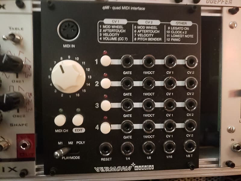 Vermona Quad Midi Interface (QMI)