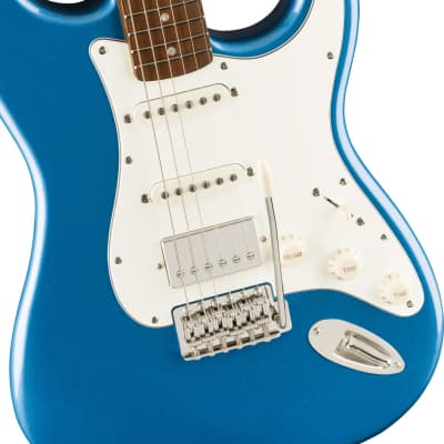 SQUIER - Limited Edition Classic Vibe 60s Stratocaster HSS  Laurel Fingerboard  Parchment Pickguard  Matching Headstock  Lake Placid Blue - 0374018502 image 2