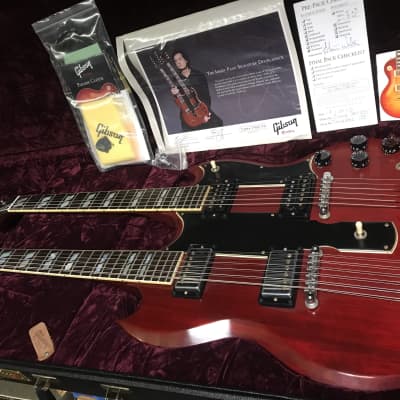 Gibson 1275 Jimmy Page Doubleneck 2007 - Cherry image 1