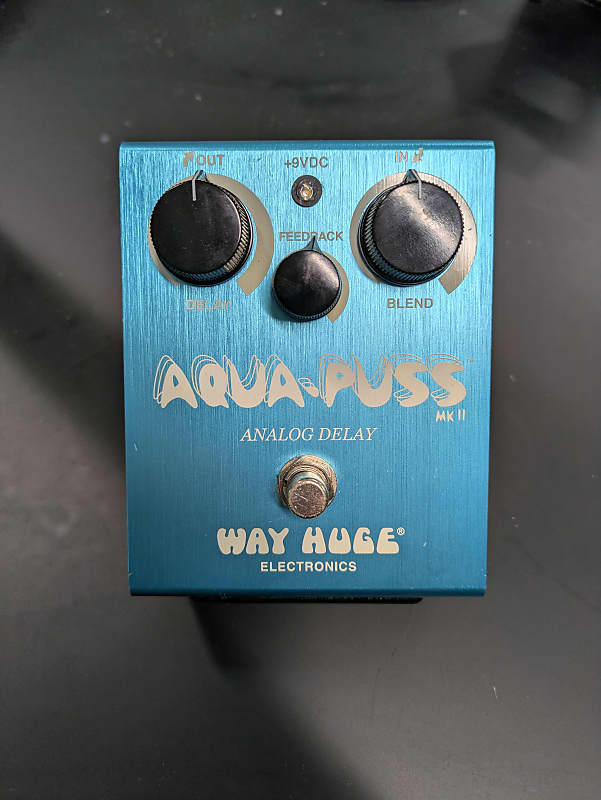 WAY HUGE AQUA PUSS MkII　アクアパス Way Huge Aqua-Puss Analog Delay - YouTube