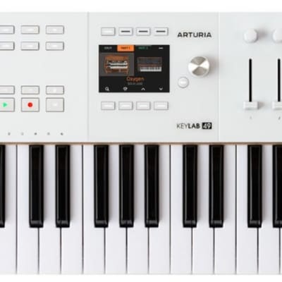 Arturia KeyLab 49 mk3 49-Key Universal MIDI Keyboard Controller in White