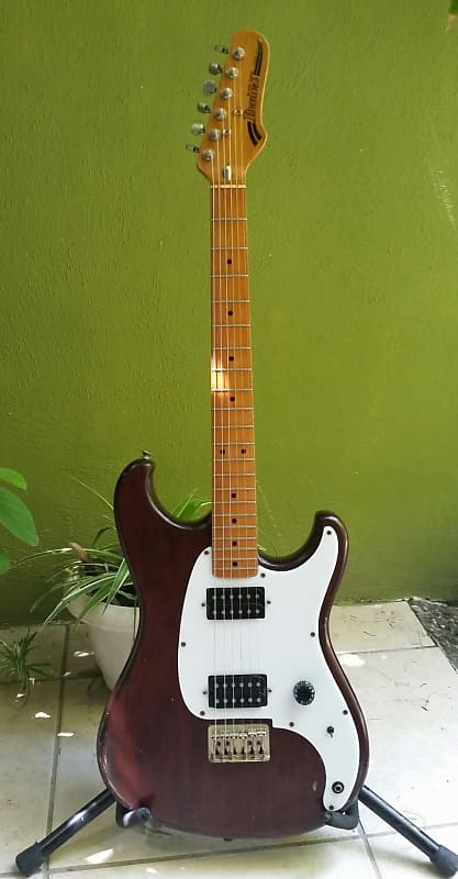 Vintage 1981 Ibanez Blazer Series Custom Made guitar JAPAN natural mahogany image 1