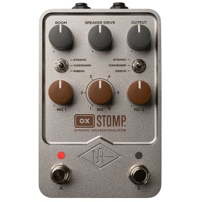 Reverb.com listing, price, conditions, and images for universal-audio-ox-stomp-dynamic-speaker-emulator