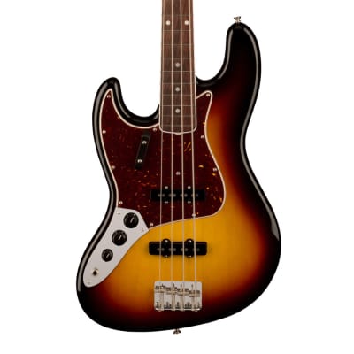 Fender American Vintage II 1966 Jazz Bass LH - 3-Color Sunburst w/ Rosewood FB image 3