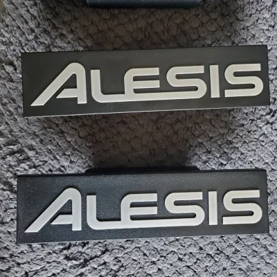 Alesis Logo for any 1 1/2 Inch Tube includes 3 Black and Silver image 1