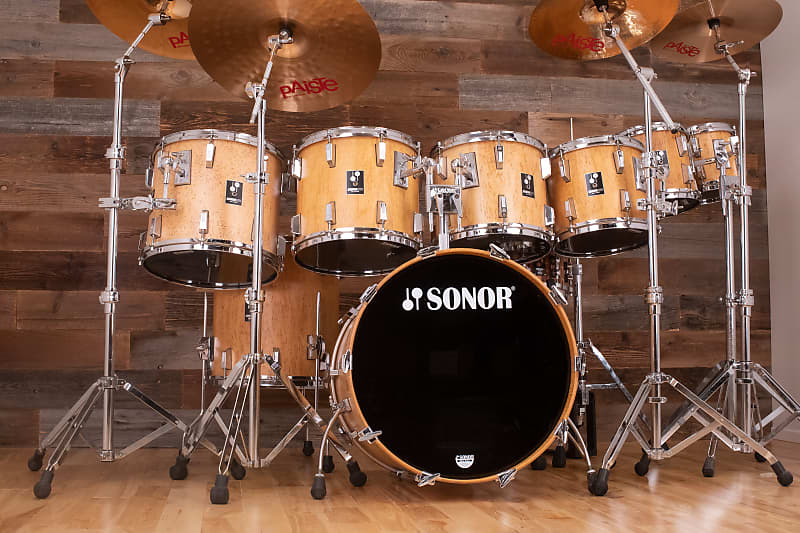 Sonor Lite 'Sonorlite' 8 Piece Drum Kit, Scandinavian Birch (Pre