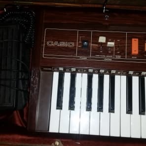 Vintage Casiotone 403 electronic keyboard with custom case, pedals, and more! image 3