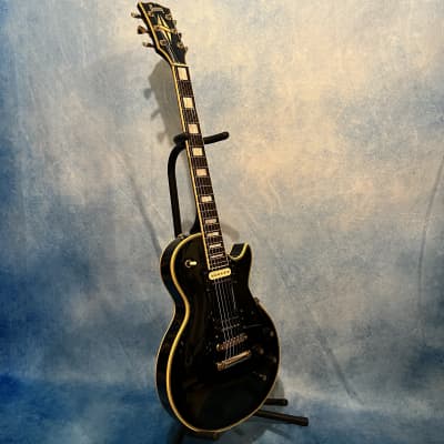 1985 Burny Fernandes RLC 60 Black Les Paul Custom Made in