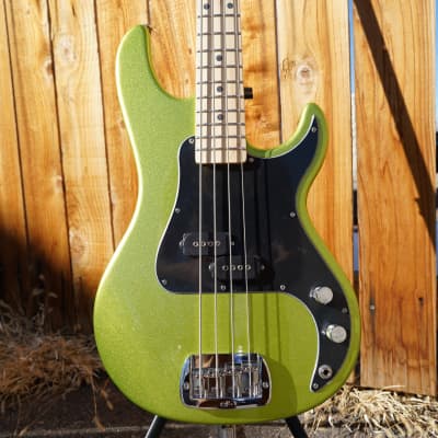 G&L USA Fullerton Deluxe SB-1 Margarita Metallic/Maple 169 4-String Electric Bass w/ Gig Bag NOS image 4